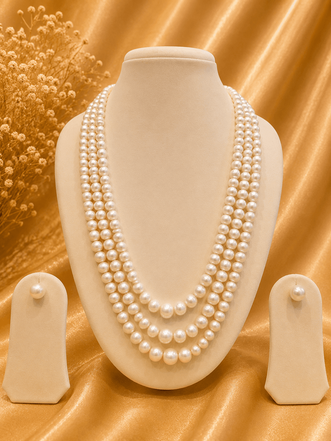 Freshwater pearl necklaces 4