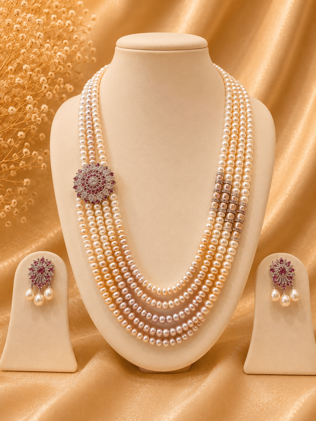 Freshwater pearl necklaces 8